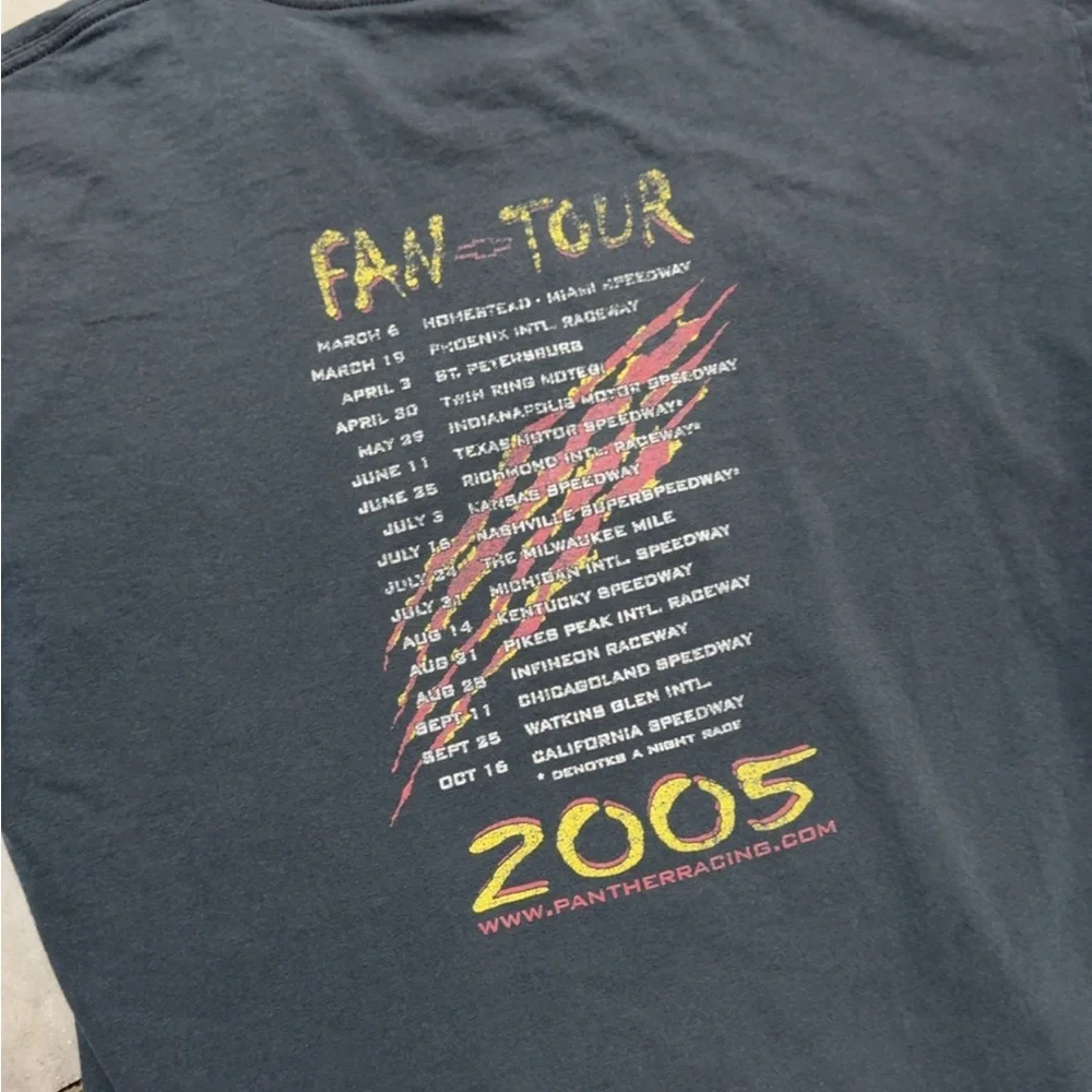 penzoil 2005 fan tour t shirt